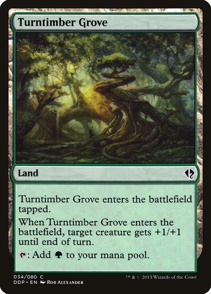 Turntimber Grove [Duel Decks: Zendikar vs. Eldrazi] | Black Swamp Games