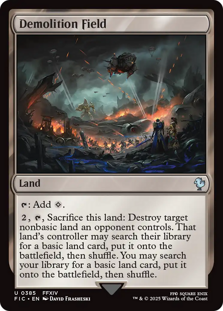 Demolition Field [FINAL FANTASY Commander] | Black Swamp Games