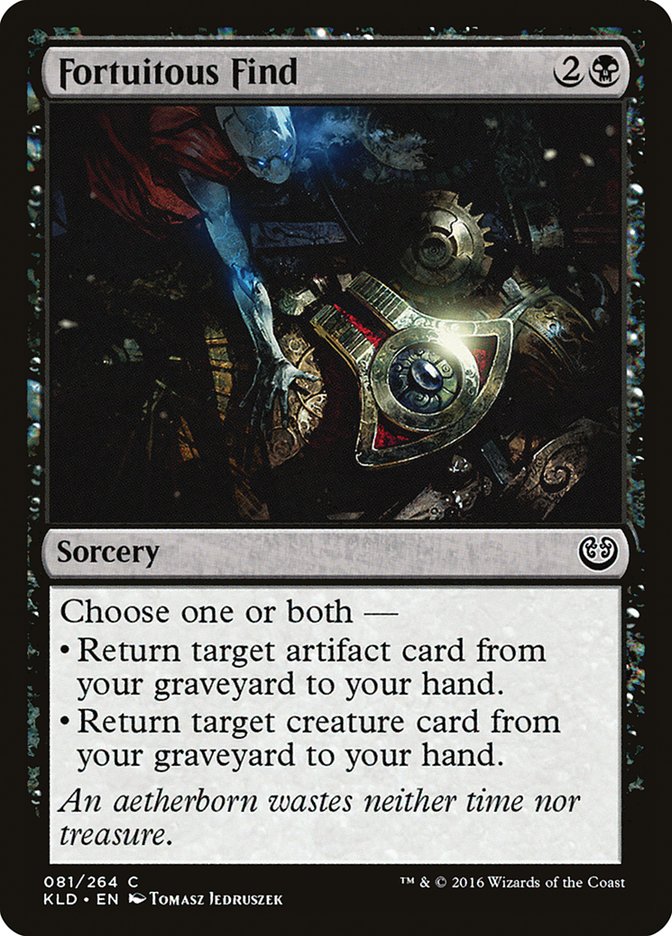 Fortuitous Find [Kaladesh] | Black Swamp Games