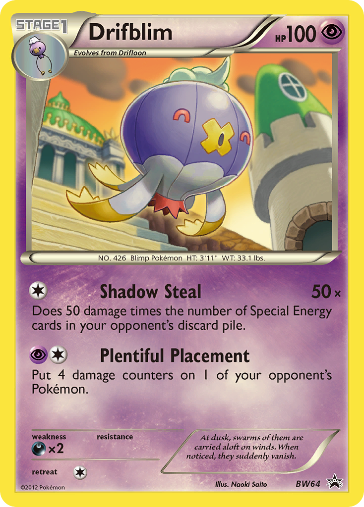 Drifblim (BW64) [Black & White: Black Star Promos] | Black Swamp Games