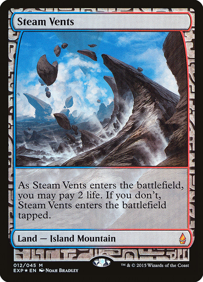 Steam Vents [Zendikar Expeditions] | Black Swamp Games