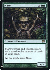 Maro [Mystery Booster] | Black Swamp Games