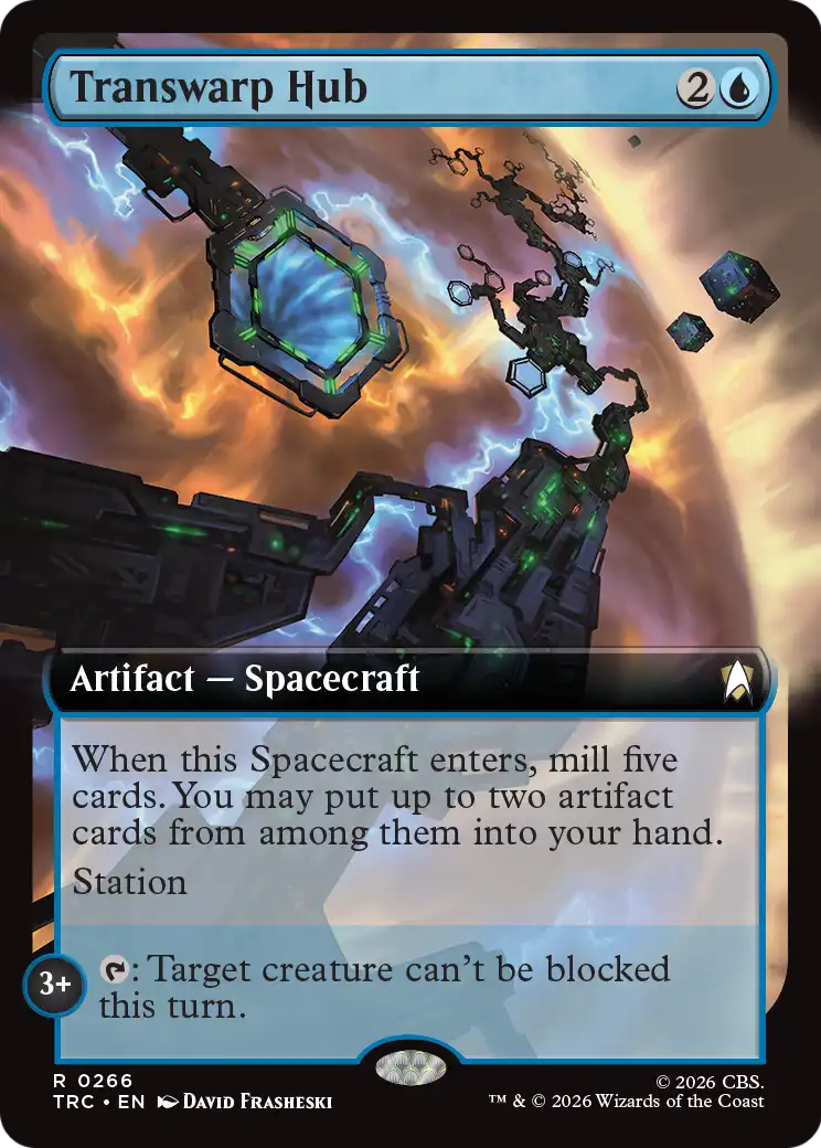 Transwarp Hub (Extended Art) [Star Trek Commander] | Black Swamp Games