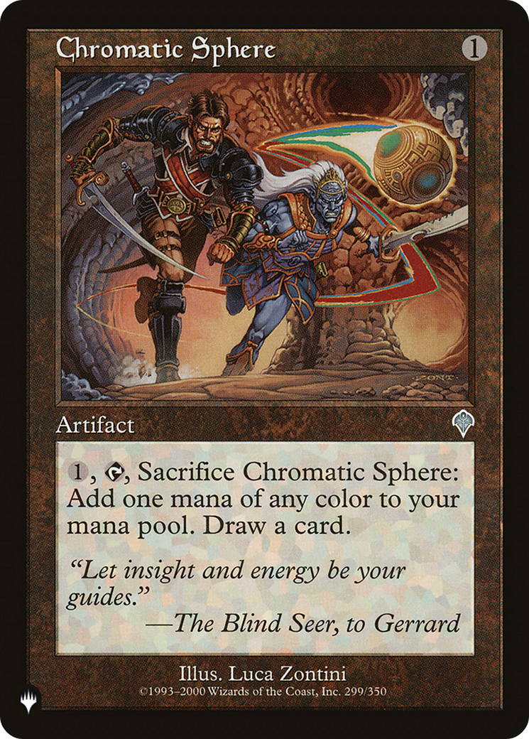 Chromatic Sphere [The List Reprints] | Black Swamp Games