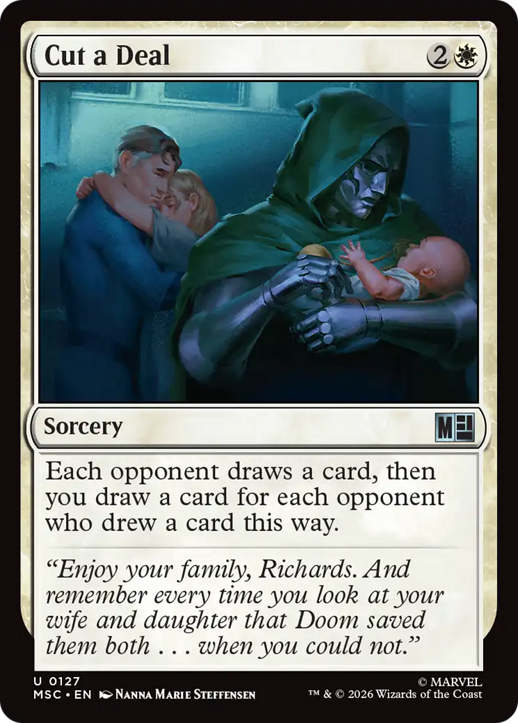 Cut a Deal (Surge Foil) [Marvel Super Heroes Commander] | Black Swamp Games