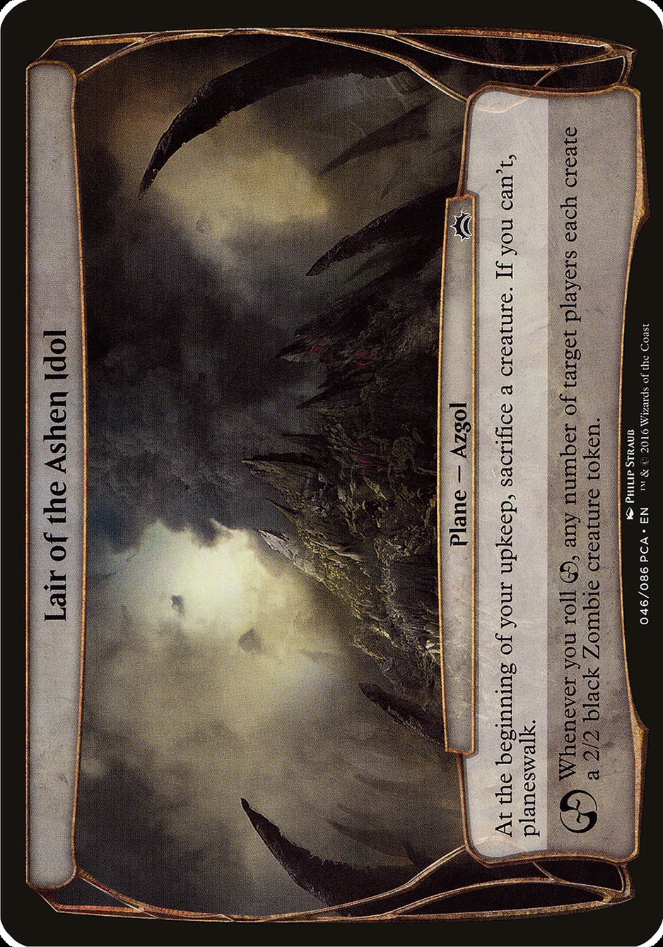 Lair of the Ashen Idol (Planes) [Planechase Anthology Planes] | Black Swamp Games