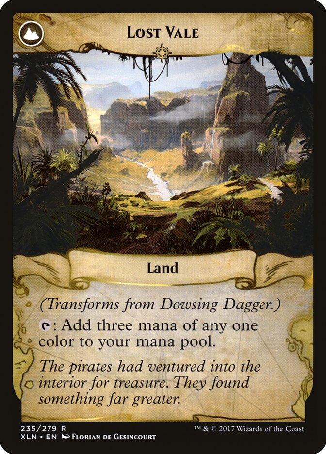 Dowsing Dagger // Lost Vale [Ixalan] | Black Swamp Games