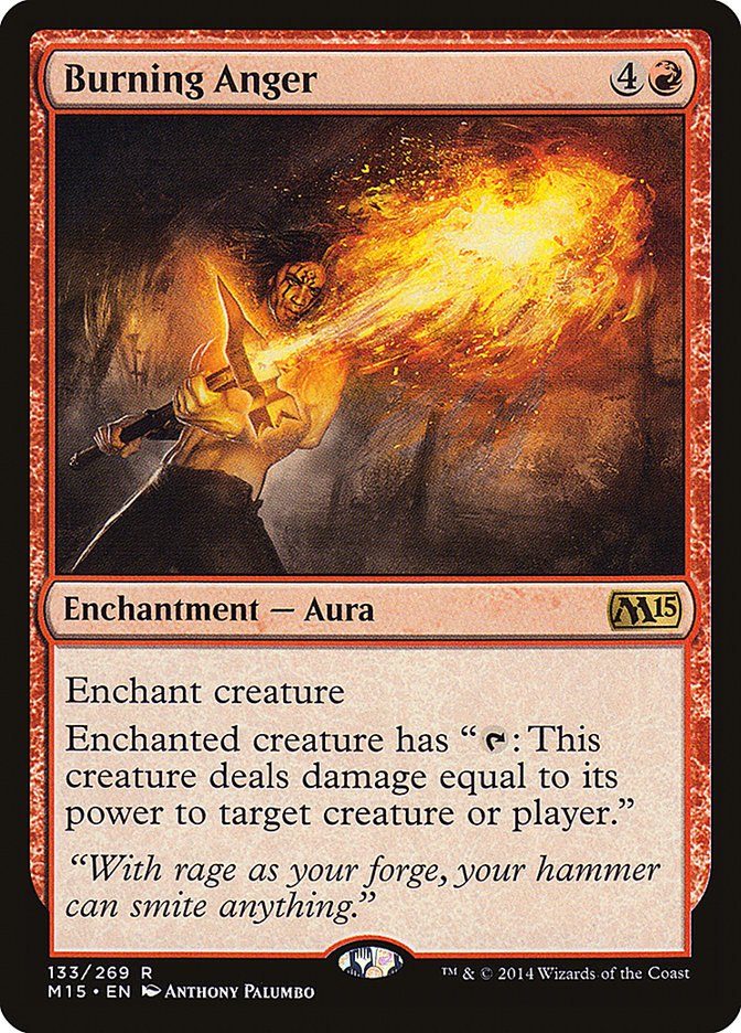 Burning Anger [Magic 2015] | Black Swamp Games