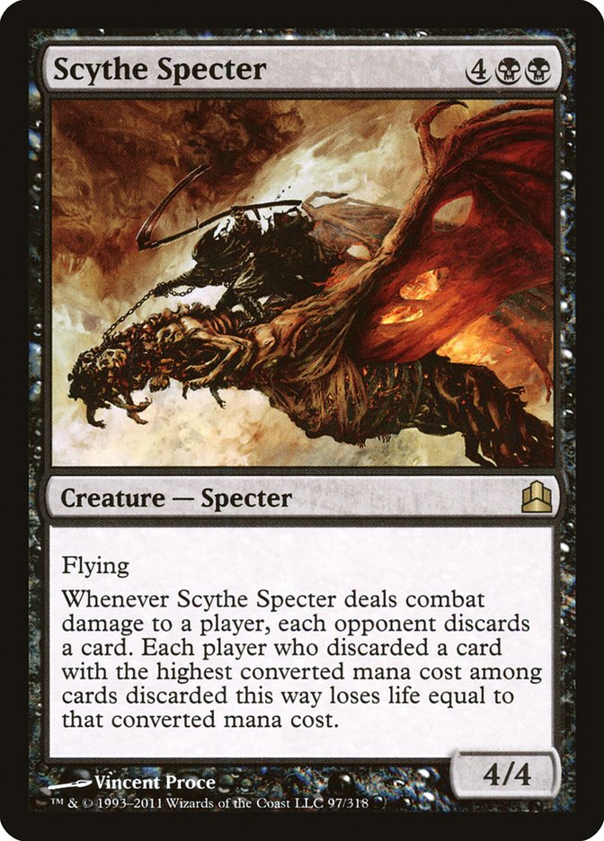 Scythe Specter [Commander 2011] | Black Swamp Games