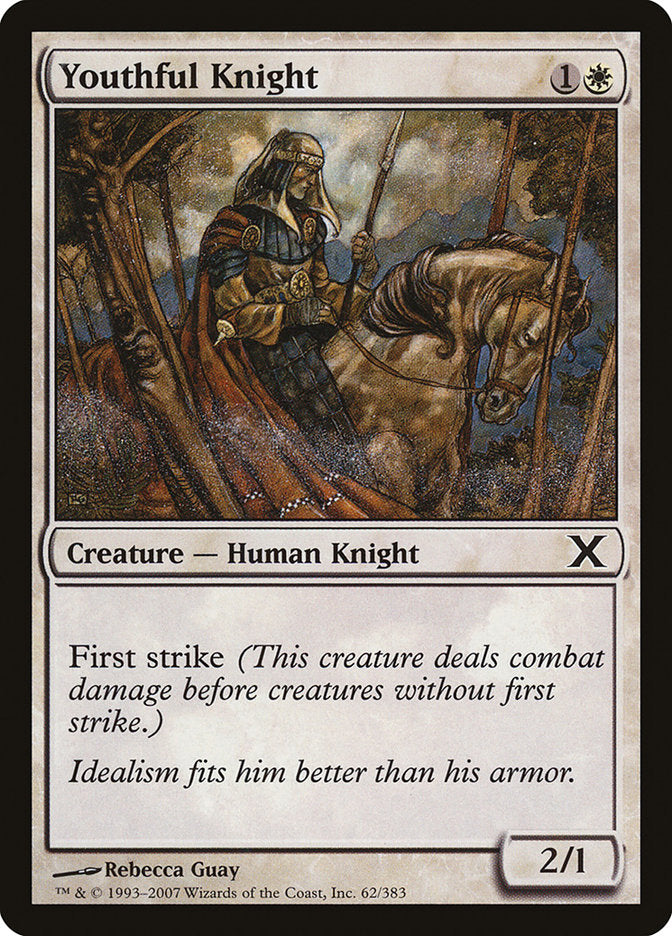 Youthful Knight [Tenth Edition] | Black Swamp Games