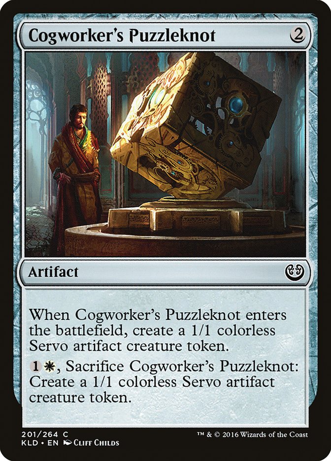 Cogworker's Puzzleknot [Kaladesh] | Black Swamp Games