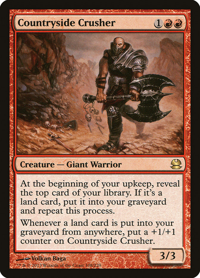 Countryside Crusher [Modern Masters] | Black Swamp Games