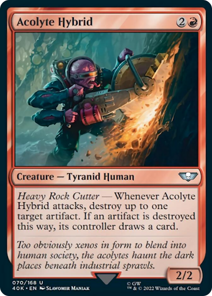 Acolyte Hybrid (Surge Foil) [Warhammer 40,000] | Black Swamp Games