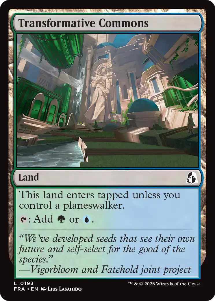 Transformative Commons [Reality Fracture] | Black Swamp Games