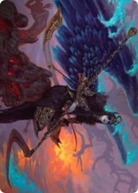 Eradicator Valkyrie Art Card [Kaldheim Art Series] | Black Swamp Games