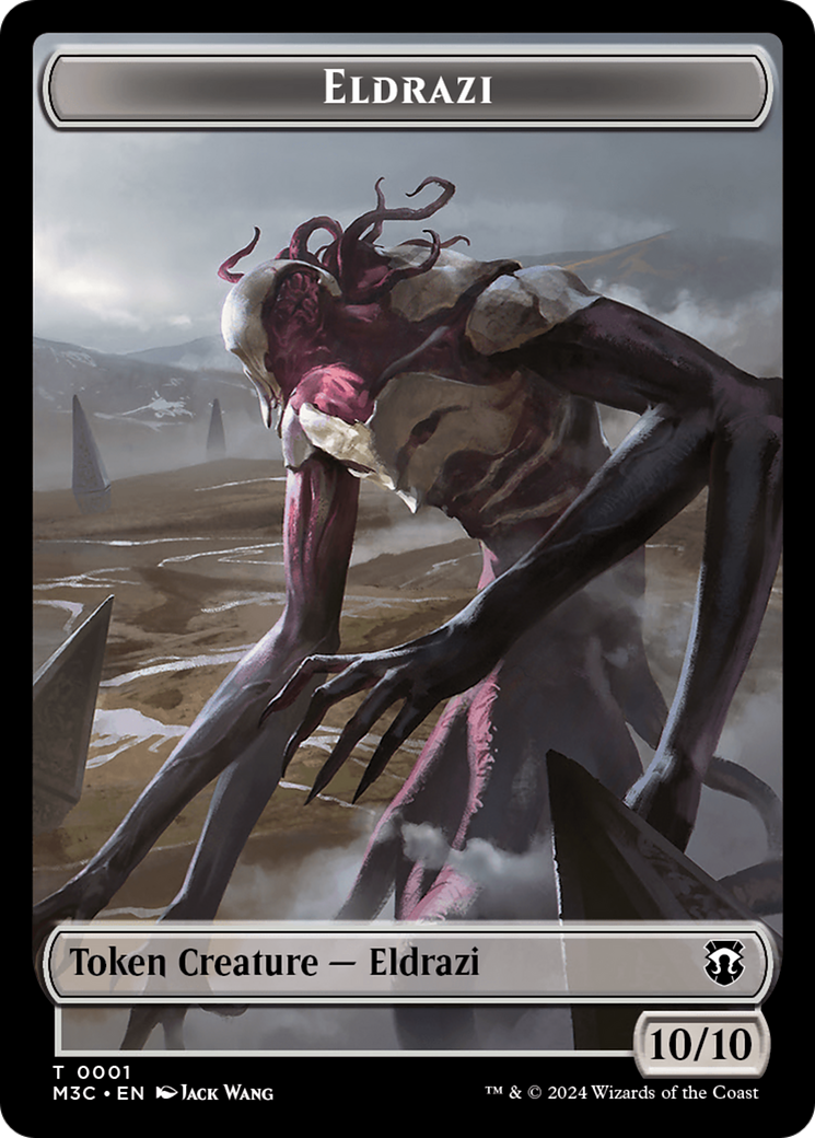 Eldrazi // Spirit Double-Sided Token [Modern Horizons 3 Commander Tokens] | Black Swamp Games