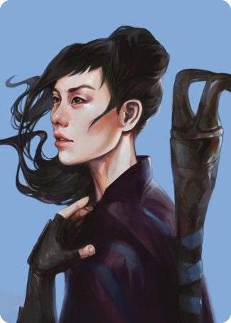 Yuriko, the Tiger's Shadow Art Card [Commander Masters Art Series] | Black Swamp Games