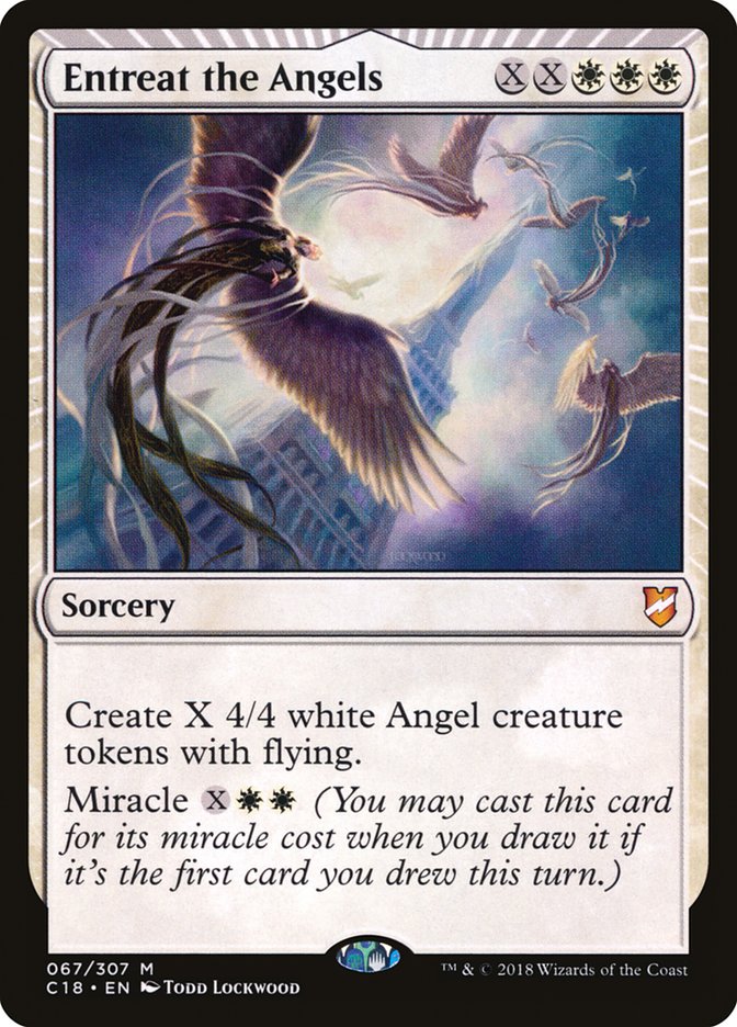 Entreat the Angels [Commander 2018] | Black Swamp Games