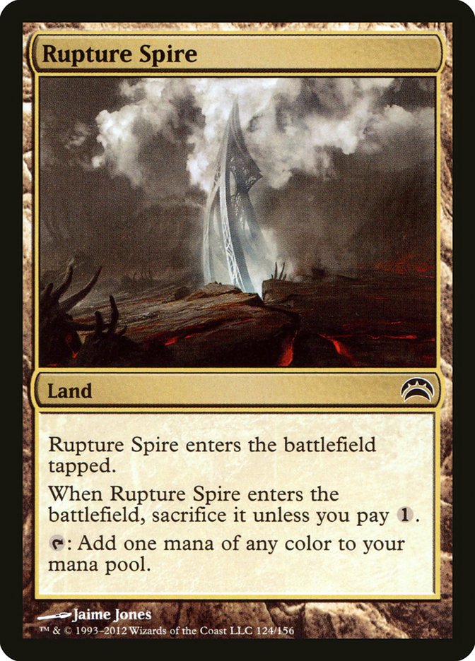 Rupture Spire [Planechase 2012] | Black Swamp Games