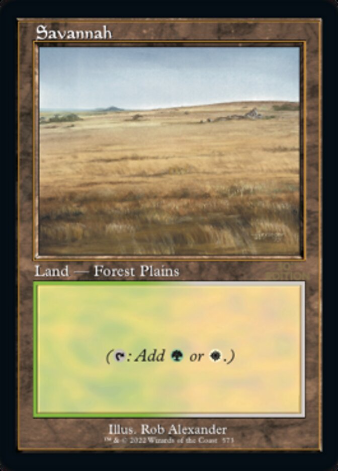 Savannah (Retro) [30th Anniversary Edition] | Black Swamp Games