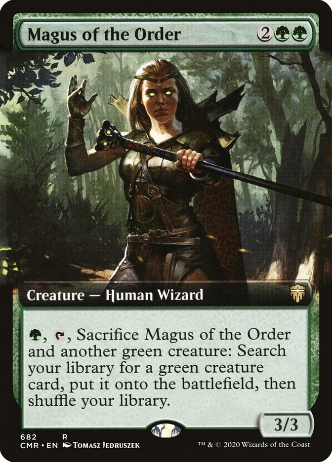 Magus of the Order (Extended Art) [Commander Legends] | Black Swamp Games