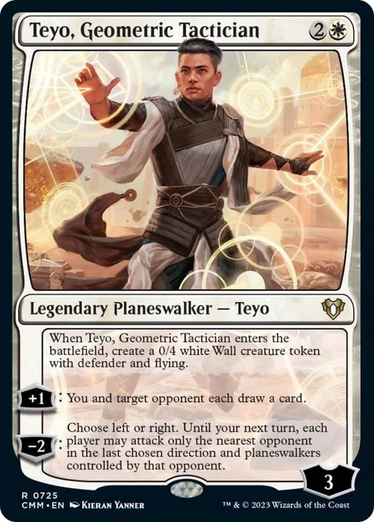 Teyo, Geometric Tactician [Commander Masters] | Black Swamp Games