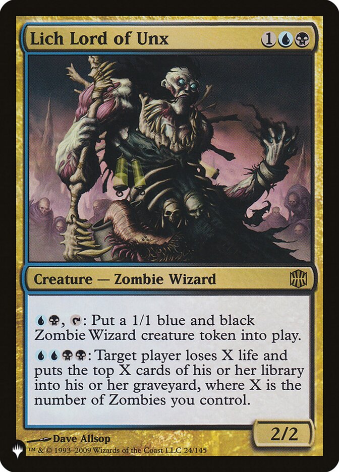 Lich Lord of Unx [The List] | Black Swamp Games