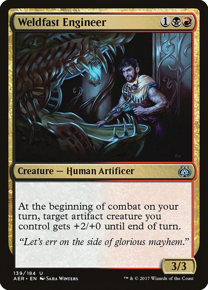 Weldfast Engineer [Aether Revolt] | Black Swamp Games