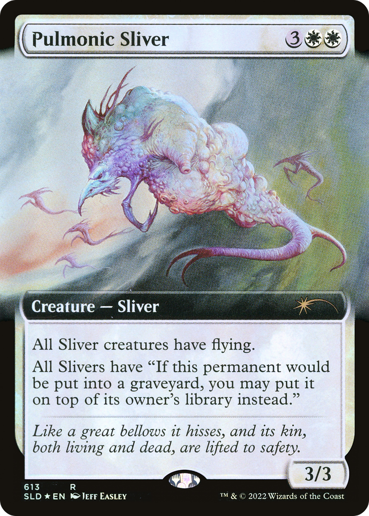 Pulmonic Sliver (Extended Art) [Secret Lair Drop Promos] | Black Swamp Games