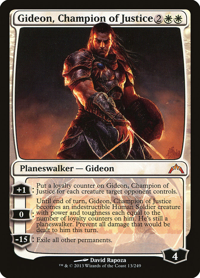 Gideon, Champion of Justice [Gatecrash] | Black Swamp Games