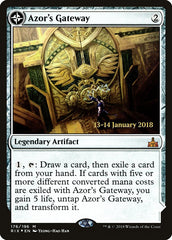 Azor's Gateway // Sanctum of the Sun [Rivals of Ixalan Prerelease Promos] | Black Swamp Games