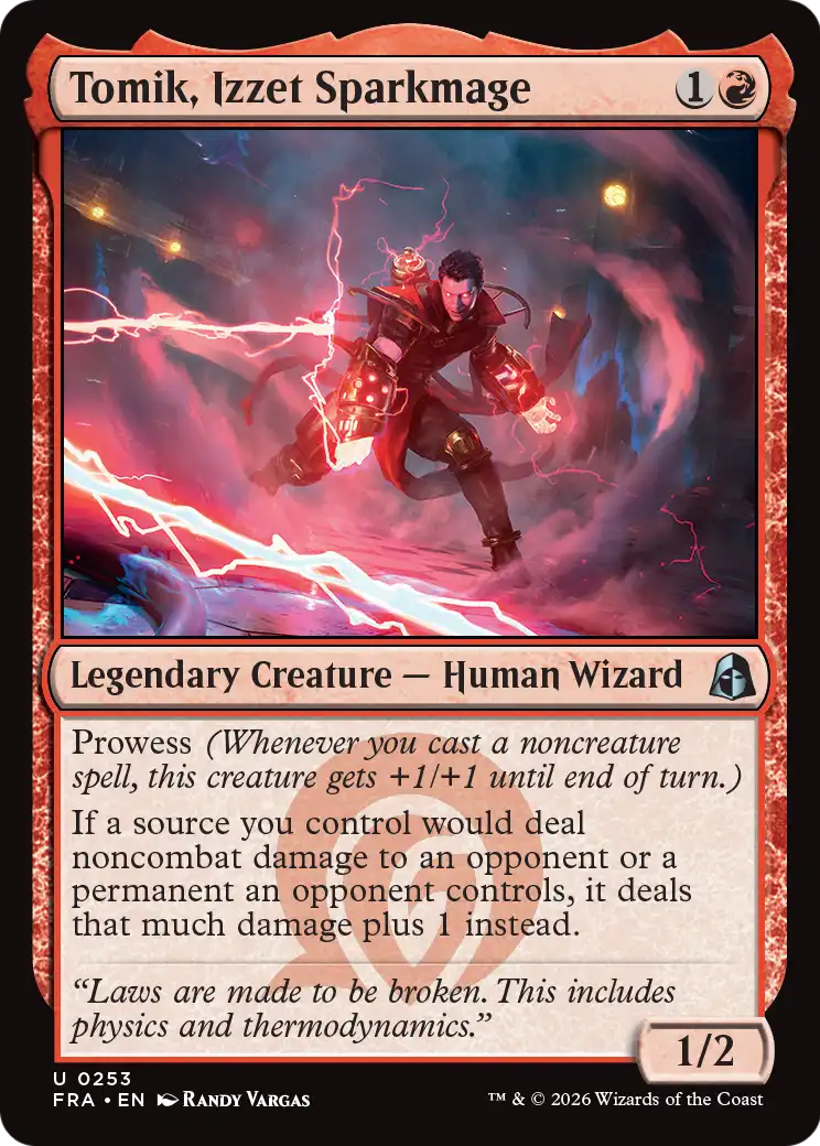 Tomik, Izzet Sparkmage [Reality Fracture] | Black Swamp Games