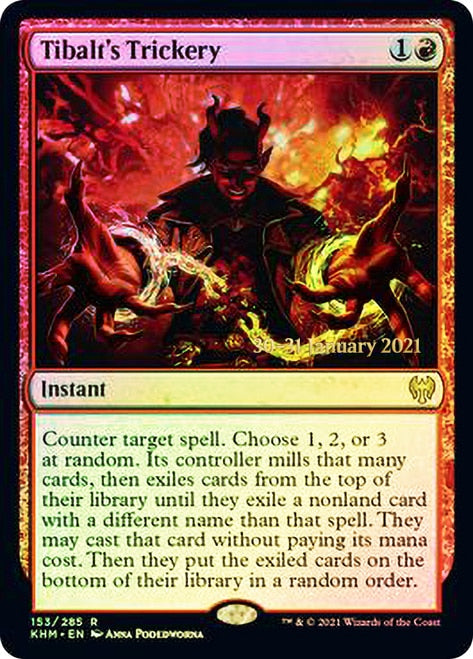 Tibalt's Trickery [Kaldheim Prerelease Promos] | Black Swamp Games