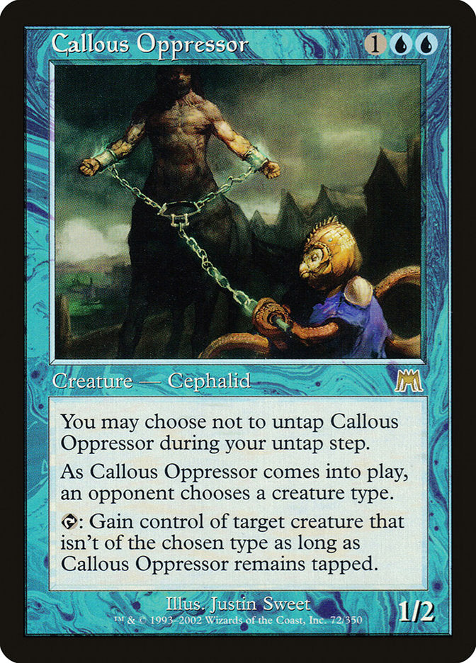 Callous Oppressor [Onslaught] | Black Swamp Games