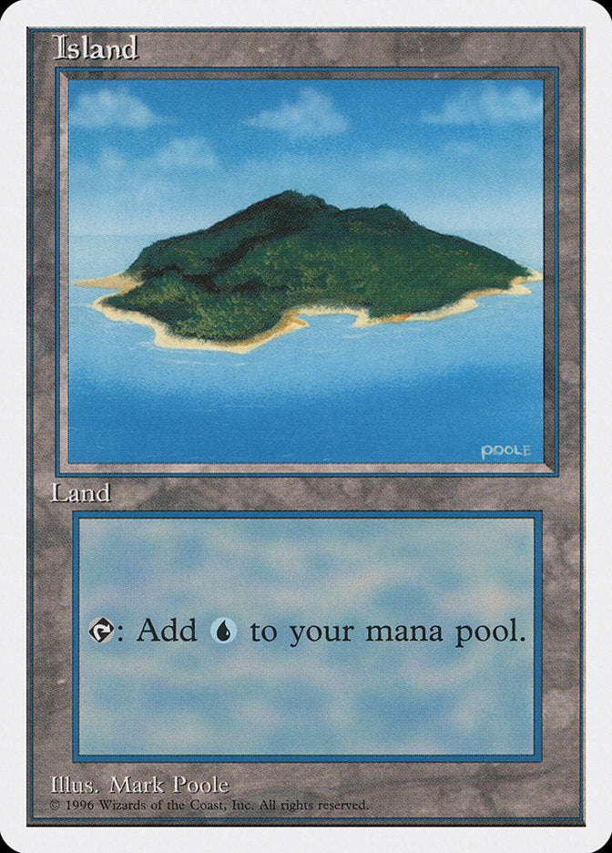 Island (White Clouds) [Introductory Two-Player Set] | Black Swamp Games