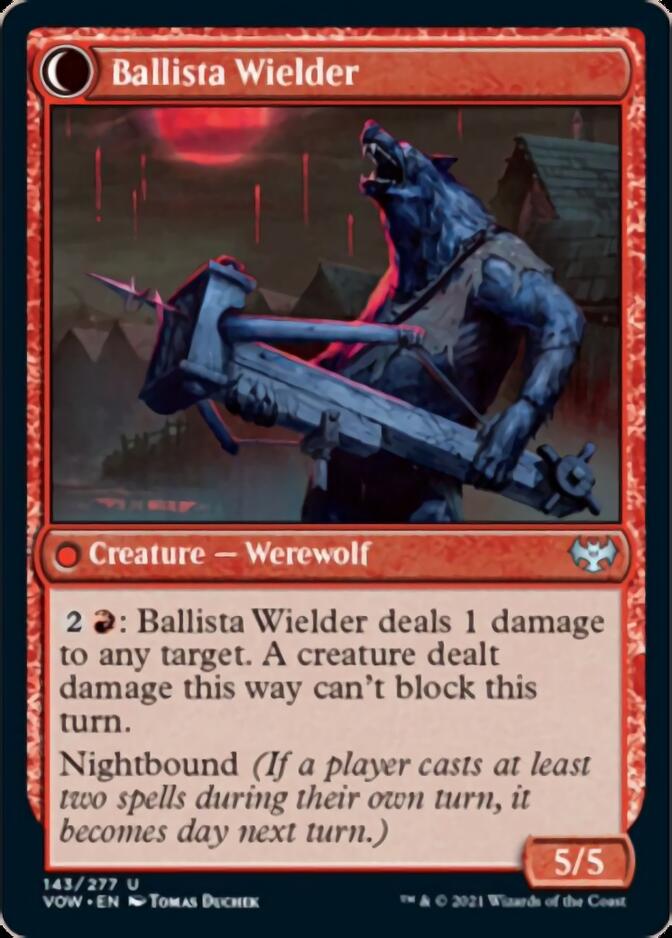 Ballista Watcher // Ballista Wielder [Innistrad: Crimson Vow] | Black Swamp Games