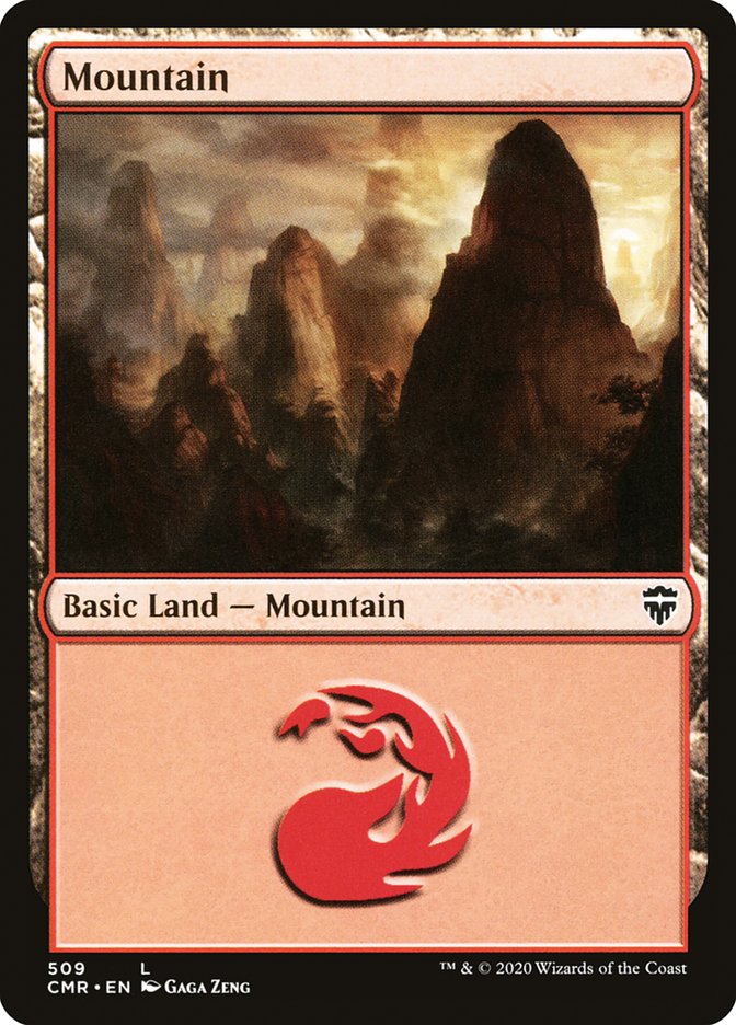 Mountain (509) [Commander Legends] | Black Swamp Games