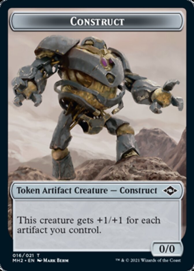 Construct // Squirrel Double-Sided Token [Modern Horizons 2 Tokens] | Black Swamp Games