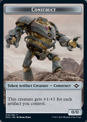 Construct // Food (18) Double-Sided Token [Modern Horizons 2 Tokens] | Black Swamp Games