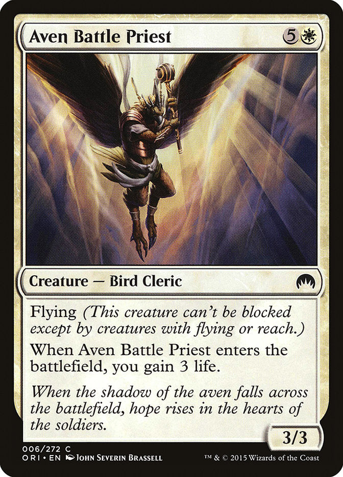 Aven Battle Priest [Magic Origins] | Black Swamp Games