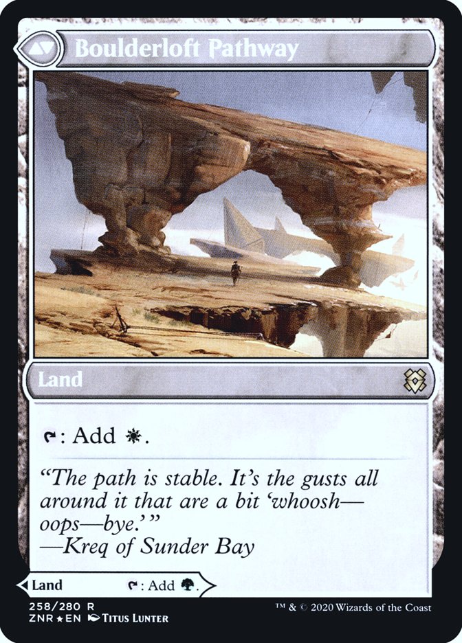 Branchloft Pathway // Boulderloft Pathway [Zendikar Rising Prerelease Promos] | Black Swamp Games