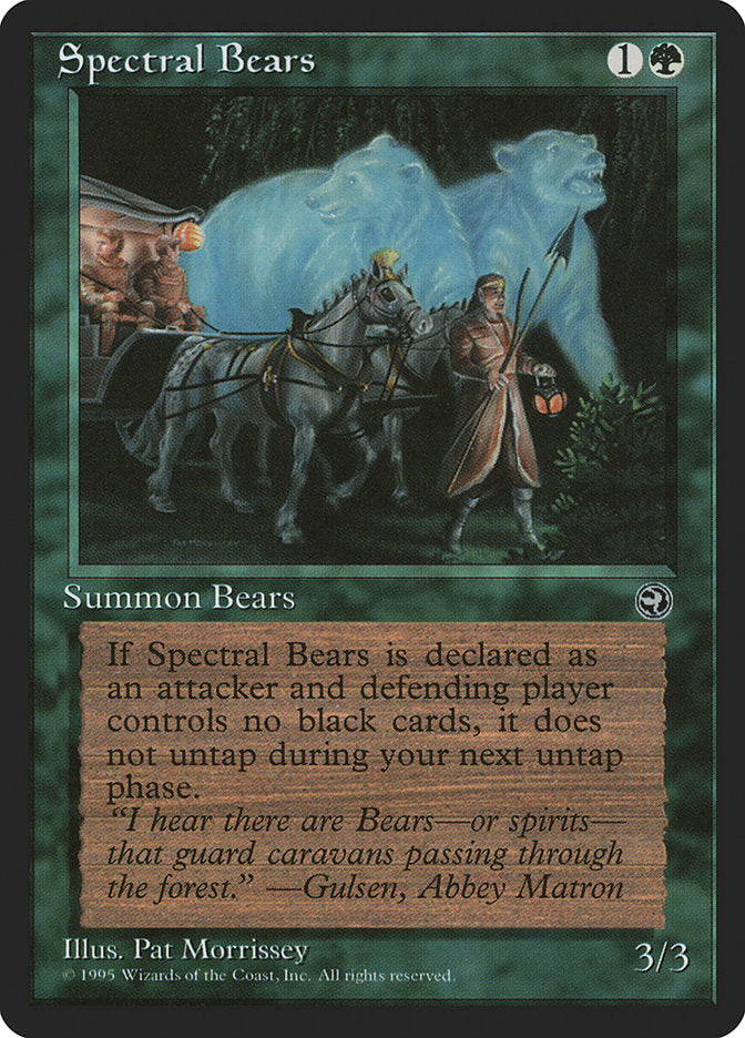 Spectral Bears [Homelands] | Black Swamp Games
