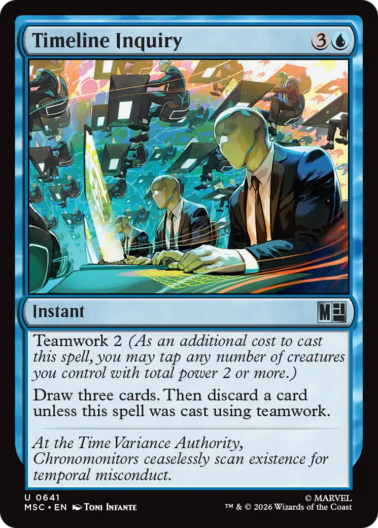 Timeline Inquiry [Marvel Super Heroes Commander] | Black Swamp Games