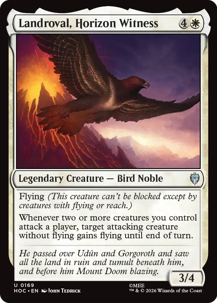 Landroval, Horizon Witness [The Hobbit: Eternal-Legal] | Black Swamp Games