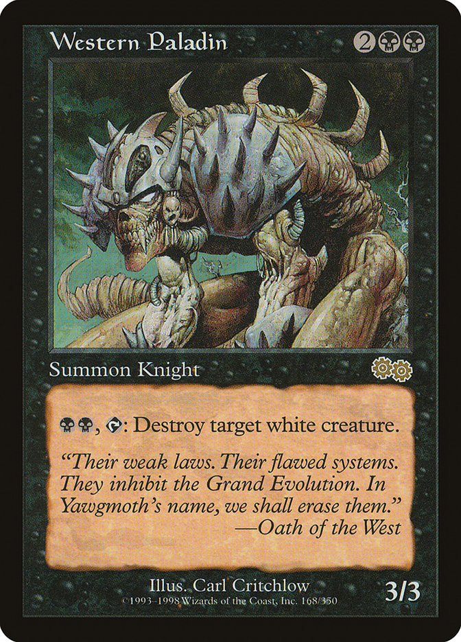Western Paladin [Urza's Saga] | Black Swamp Games