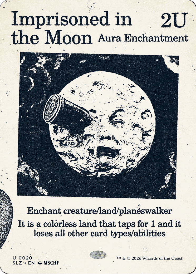 Imprisoned in the Moon (0020) [Secret Lair x MSCHF: The Zeta Set] | Black Swamp Games