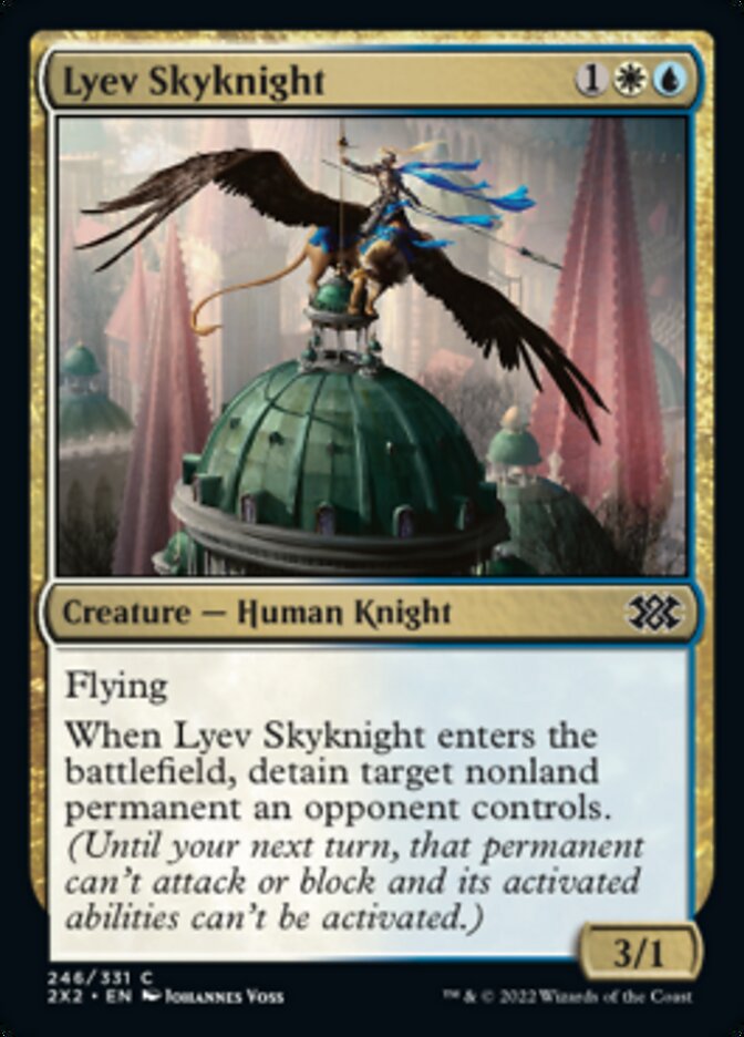 Lyev Skyknight [Double Masters 2022] | Black Swamp Games