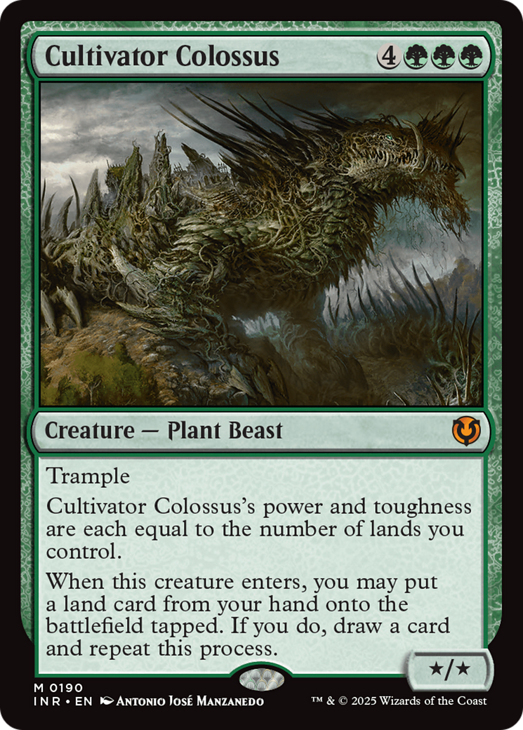 Cultivator Colossus [Innistrad Remastered] | Black Swamp Games
