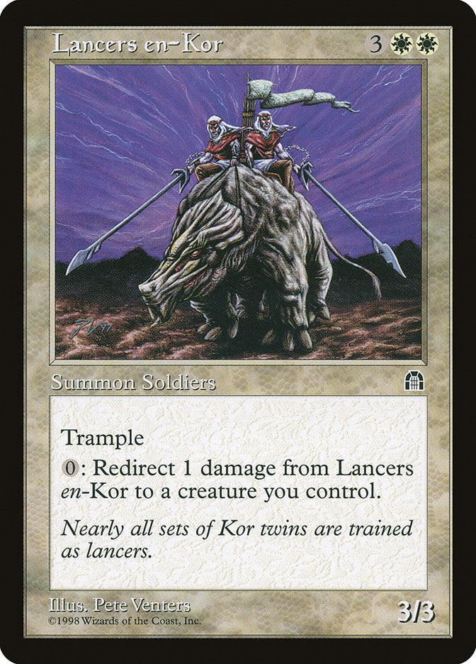 Lancers en-Kor [Stronghold] | Black Swamp Games