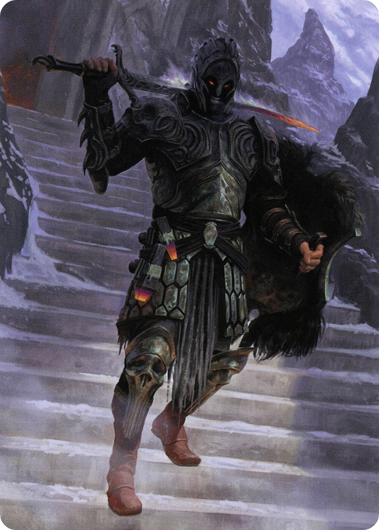 Dakkon, Shadow Slayer Art Card (49) [Modern Horizons 2 Art Series] | Black Swamp Games